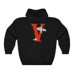 Load image into Gallery viewer, Iconic &quot;V&quot; Logo Pull Over Hoodie
